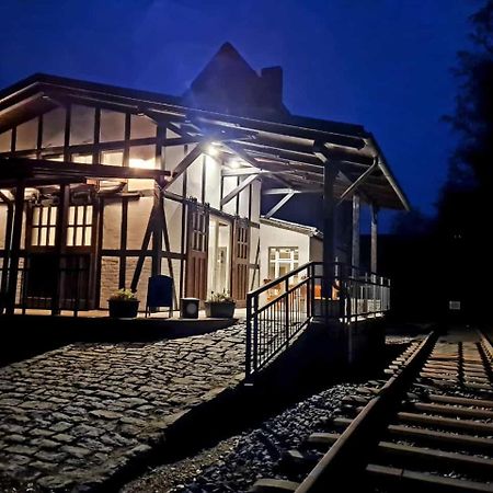 Museumsbahnhof Ahuette Hotel Uxheim Bagian luar foto